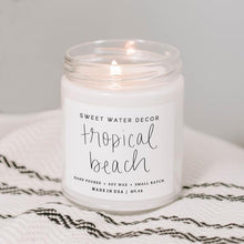 Load image into Gallery viewer, TROPICAL BEACH Soy Candle