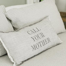 Load image into Gallery viewer, Face to Face Rectangle Pillow - Call Your Mother