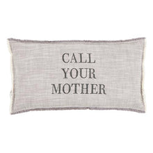 Load image into Gallery viewer, Face to Face Rectangle Pillow - Call Your Mother