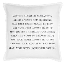 Load image into Gallery viewer, Face to Face Euro Pillow - Forever Young