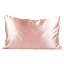 Load image into Gallery viewer, Satin Pillowcase- Blush Micro Dot