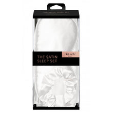 Load image into Gallery viewer, Satin Sleep Set- Ivory