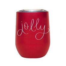 Load image into Gallery viewer, Jolly Metal Wine Tumbler
