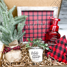 Load image into Gallery viewer, Buffalo Plaid Gift Box