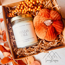 Load image into Gallery viewer, HELLO FALL Candle Gift Box
