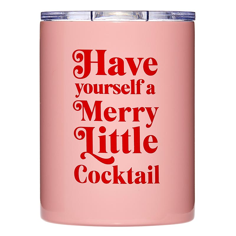 Have Yourself a Merry Little Cocktail Tumbler