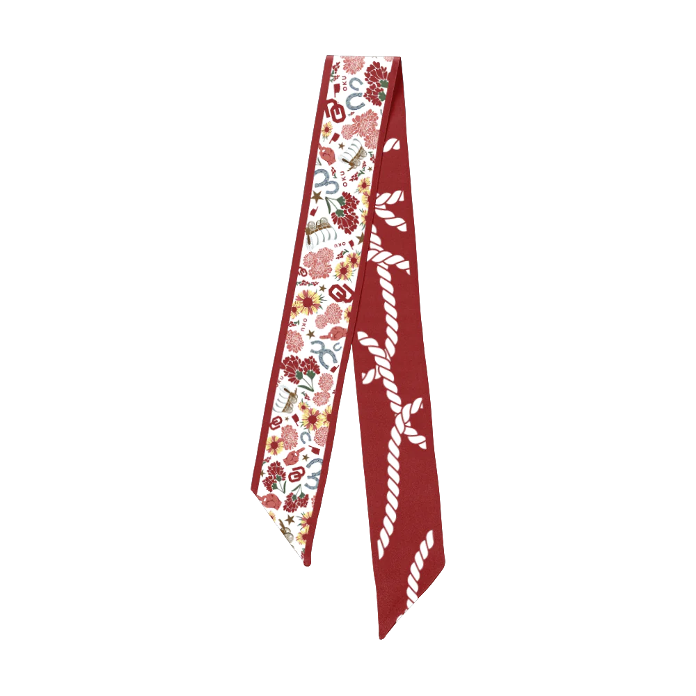 Oklahoma Sooners Twilly Scarf