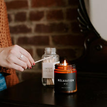 Load image into Gallery viewer, RELAXATION Soy Candle/ Amber Jar
