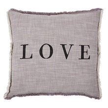 Load image into Gallery viewer, Face to Face Euro Pillow - LOVE
