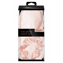 Load image into Gallery viewer, Satin Sleep Set- Blush
