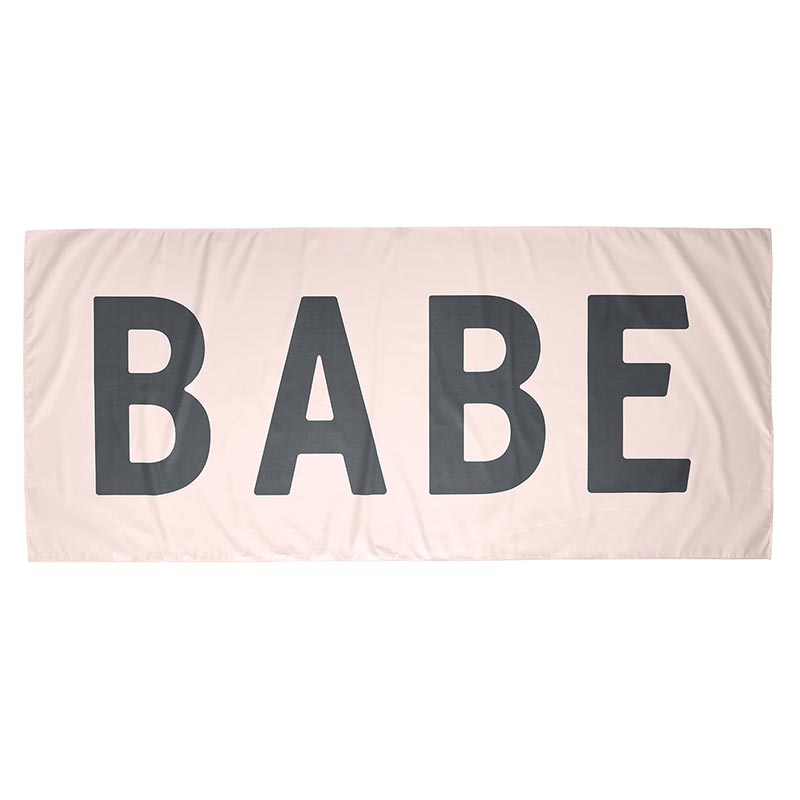 Quick Dry Oversized Beach Towel - Babe