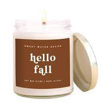 Load image into Gallery viewer, HELLO FALL Soy Candle
