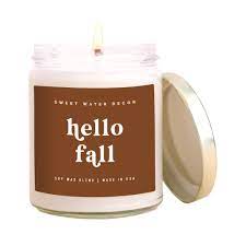 HELLO FALL Soy Candle