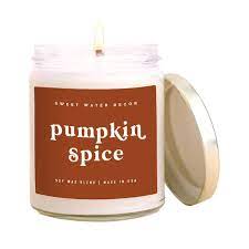 PUMPKIN SPICE Soy Candle