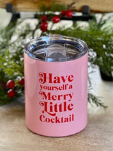 Load image into Gallery viewer, Merry Little Cocktail- Stainless Steel Tumbler
