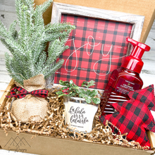 Load image into Gallery viewer, Buffalo Plaid Gift Box
