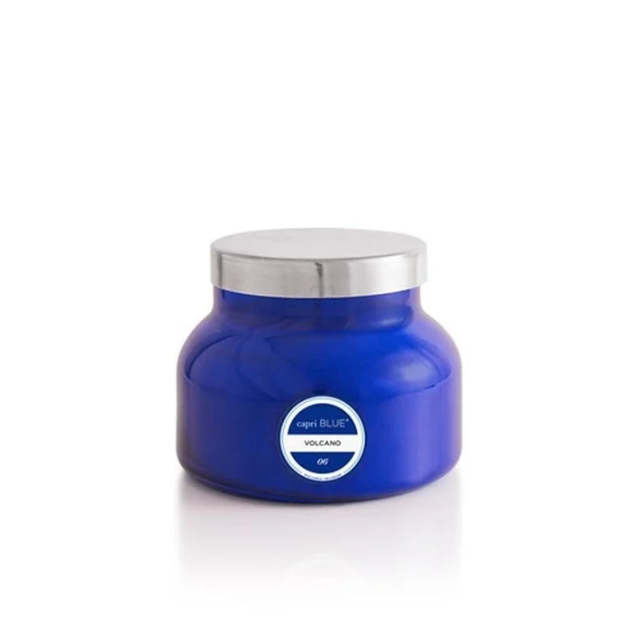 CAPRI BLUE VOLCANO SIGNATURE JAR, 19 OZ