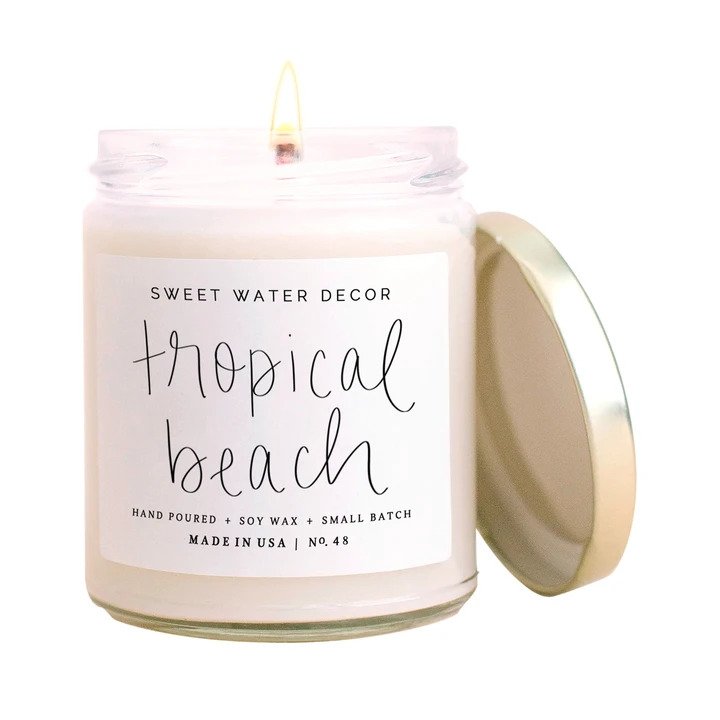 TROPICAL BEACH Soy Candle